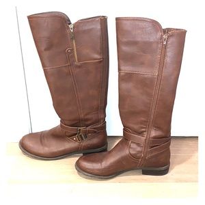 G by Guess Brown Knee-High Boots